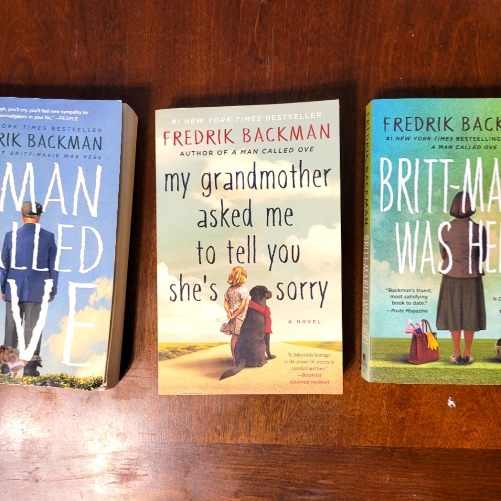 Fredrik Backman 3 Book Bundle